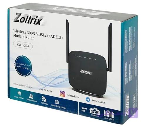 مودم ADSL2/VDSL2 زولتریکس ZOLTRIX ZXC V224 — تصویر 1