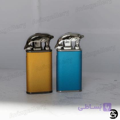 فندک گازی شعله افزا طرح دلفین