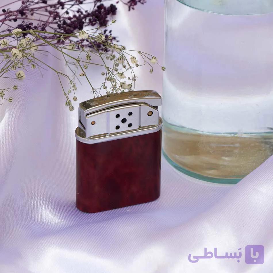 فندک گازی دلفین طرح چوب