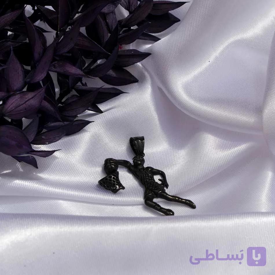 پلاک گردنبند مدل بسکتبال