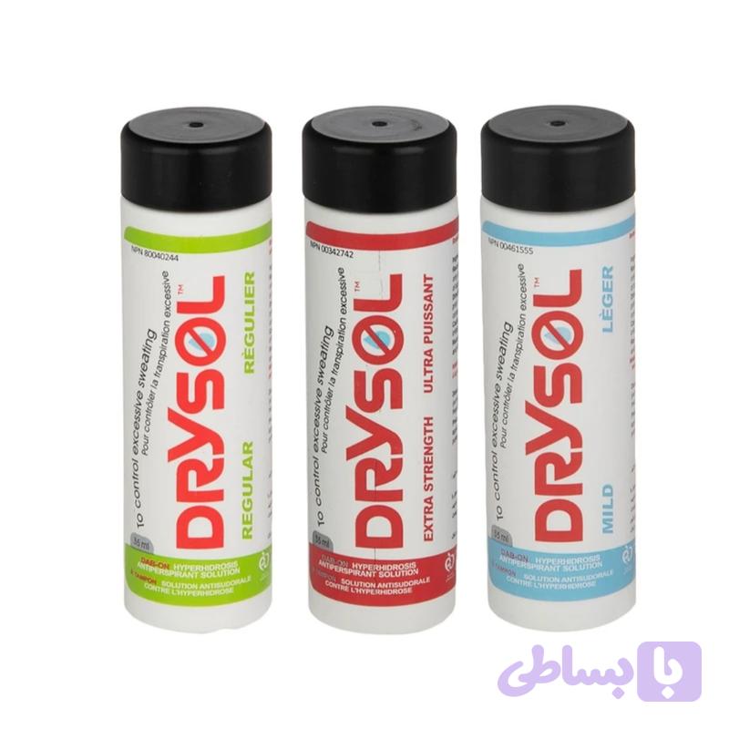 رول ضد تعریق درایسول مدل REGULAR-EXTRA-MILD حجم 35 میلی لیتر مجموعه 3 عددی — تصویر 1
