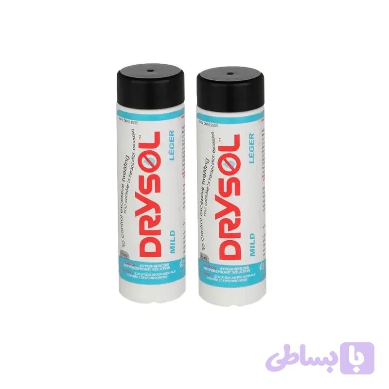 ضد تعریق درایسول مدل Mild مناسب سر صورت و گردن حجم 35 میلی لیتر بسته 2 عددی