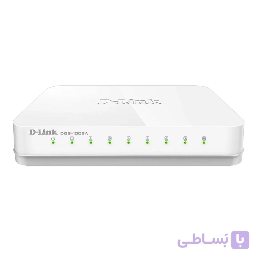 سوئیچ شبکه دی لینک DGS-1008A