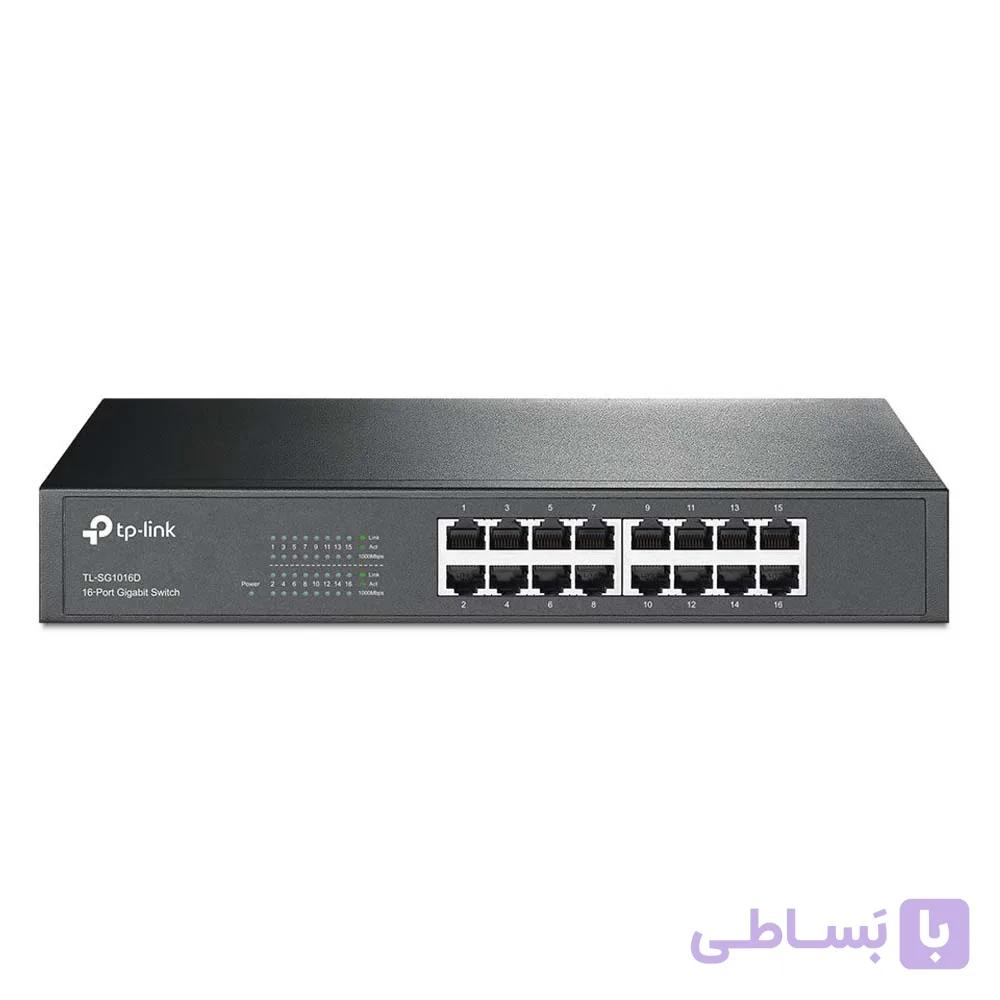 سوییچ 16 پورت گیگابیتی تی پی لینک مدل TL-SG1016D