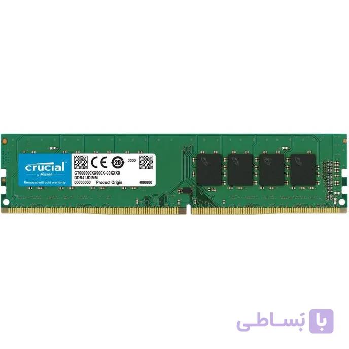 رم کامپیوتر کروشیال تک کاناله مدل CT32 فرکانس 3200 مگاهرتز DDR4 تایمینگ CL22 حافظه 32 گیگابایت - گارانتی آواژنگ