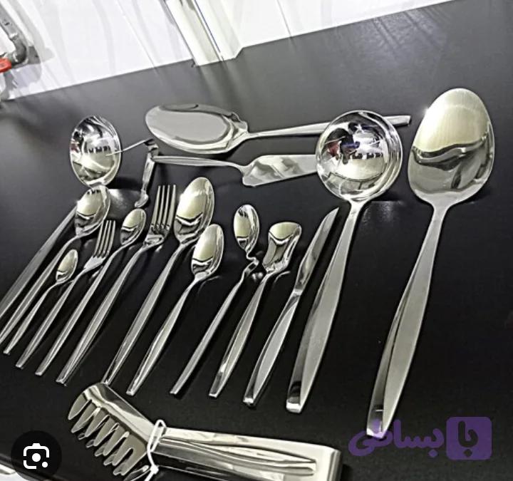 سرویس قاشق چنگال ۲۴ نفره ۱۴۴ پارچه یونیک بدون کنسول