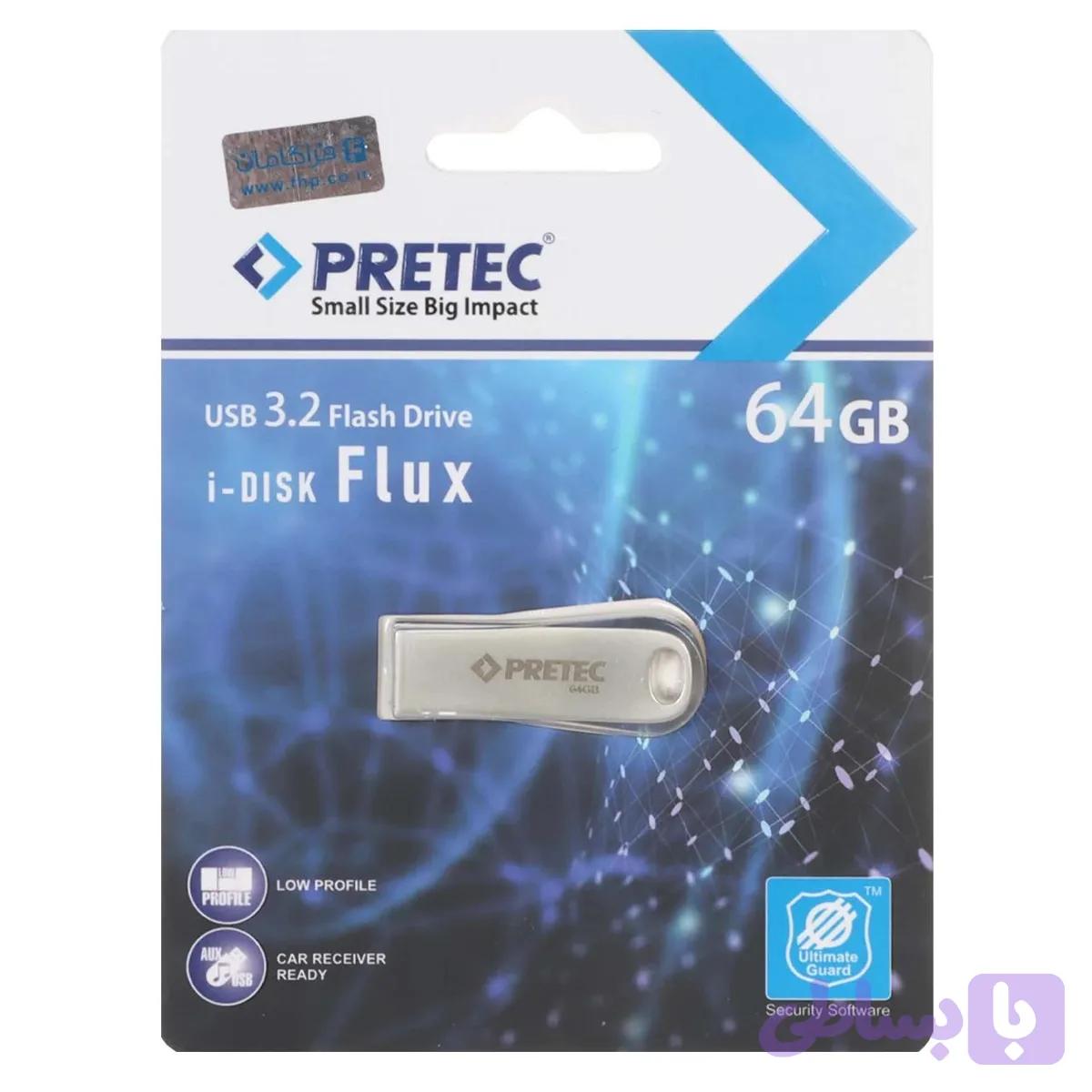 فلش PRETEC i-Disk Flux USB 3.2 Flash Memory- 64GB