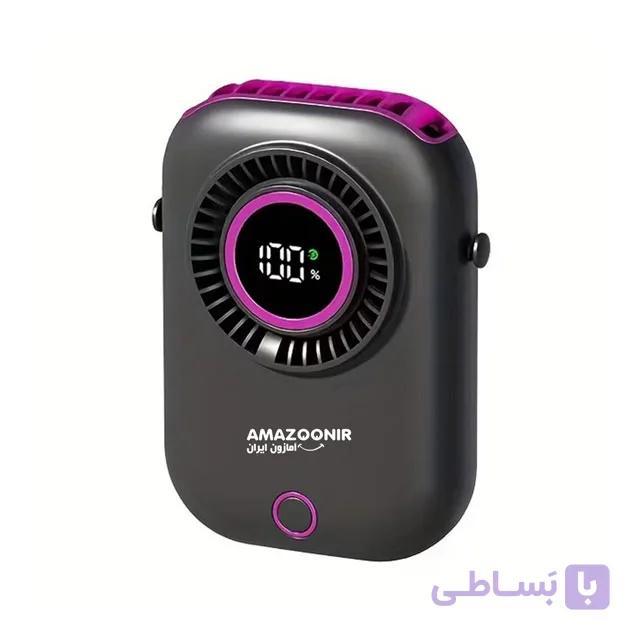 مینی پنکه شارژی آویز گردن، کمر و رومیزی مدل TC-013 — تصویر 1
