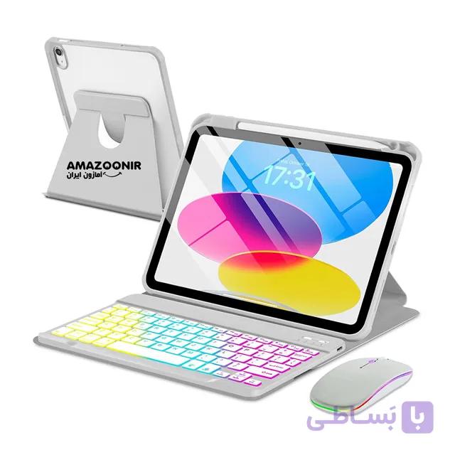 کاور کیبورددار EAMPANG برای iPad 11 A16 (2025) و iPad 10 (2022) — تصویر 1