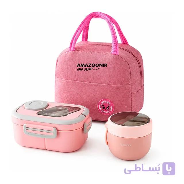 ست کیف و ظرف غذای سه‌تکه مدل HY600A — تصویر 1