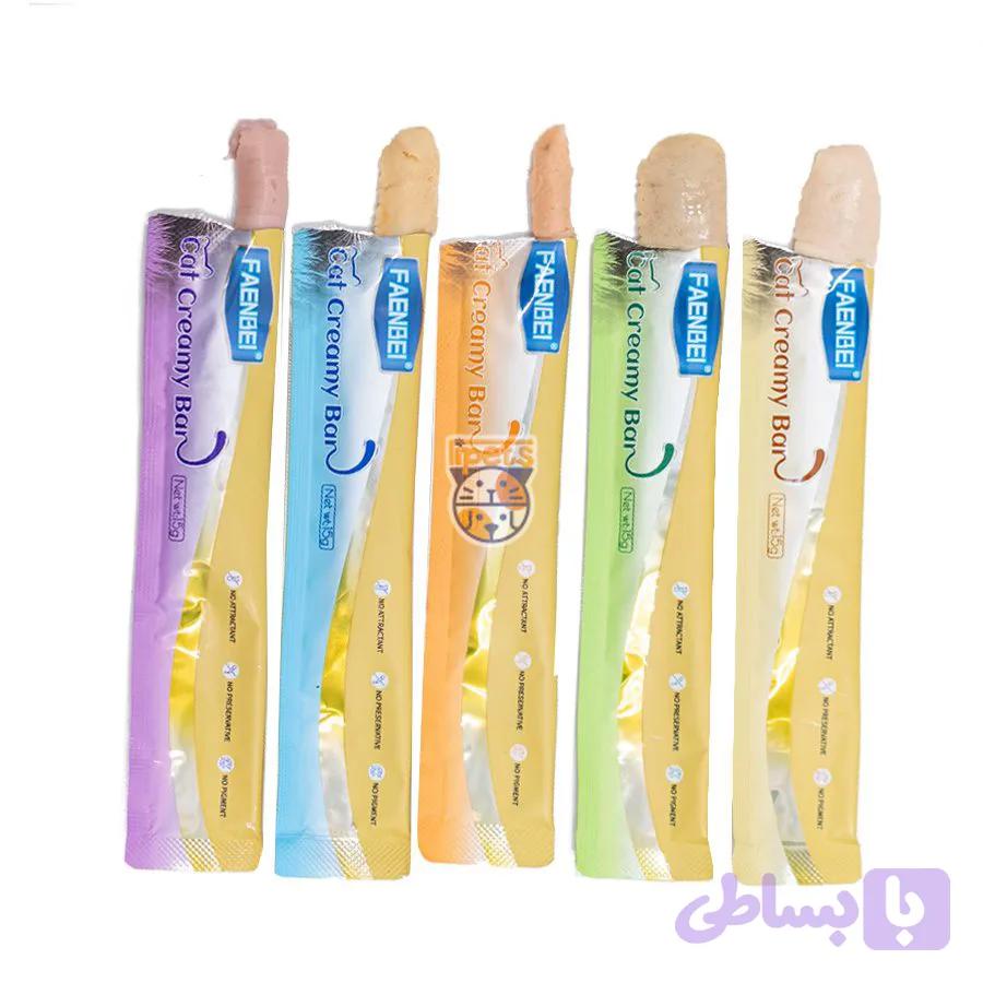 بستنی گربه فنبی 1 عدد Faenbei creamy bar