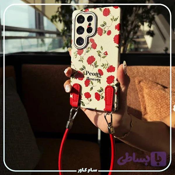 قاب باغ گل پاییزی
