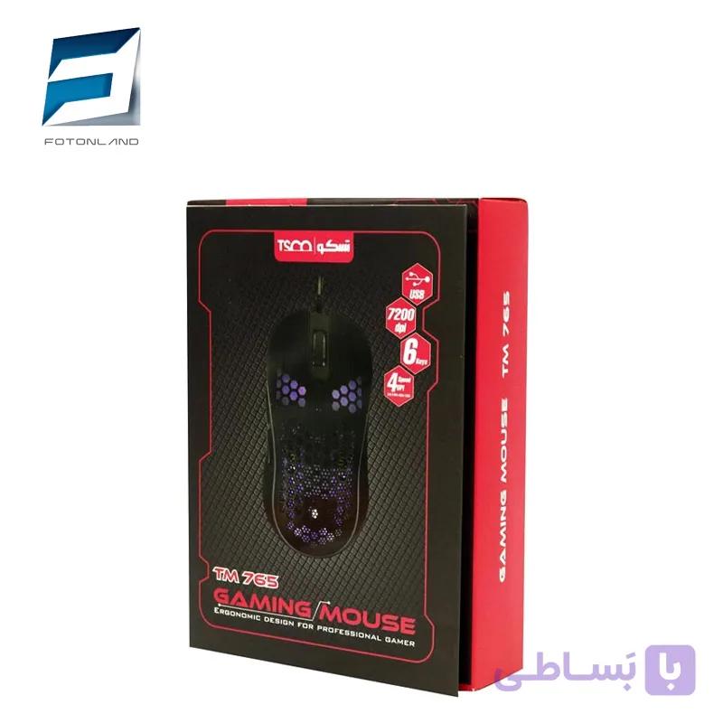 ماوس گیمینگ TSCO مدل TM 765GA — تصویر 1