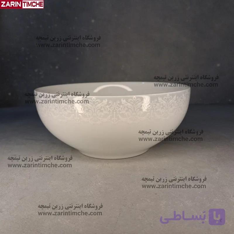 کاسه آبگوشت خوری چینی زرین مدل سابرینا 6 عدد