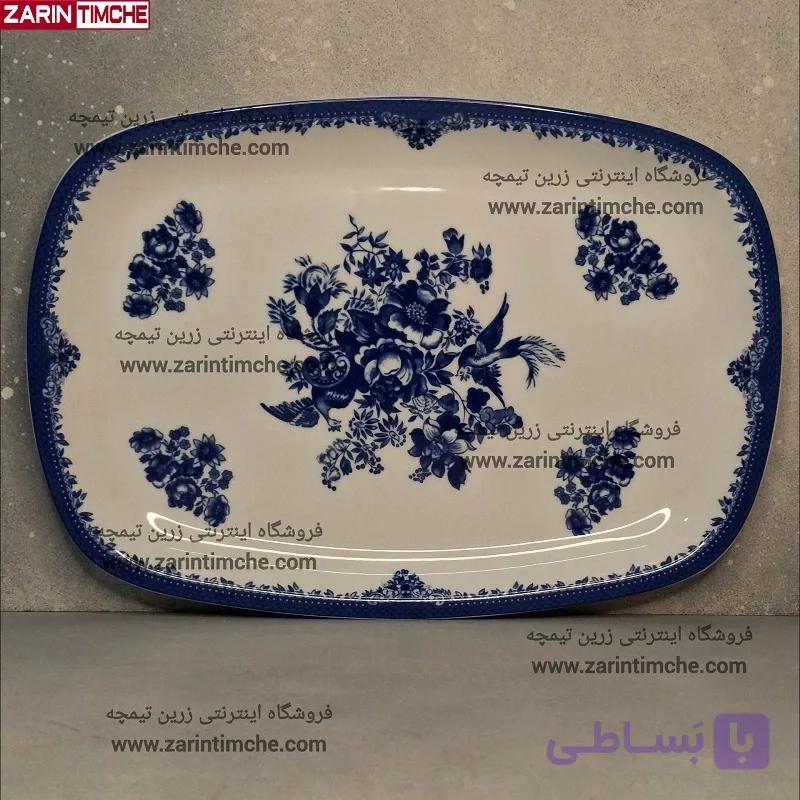 دیس مستطیل چینی زرین مدل فلورانس