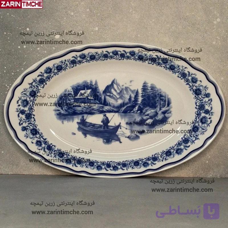 دیس چینی زرین مدل سن پترزبورگ سایز 42