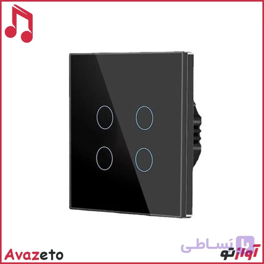 کلید هوشمند چهار پل TUYA مدل P104 — تصویر 1