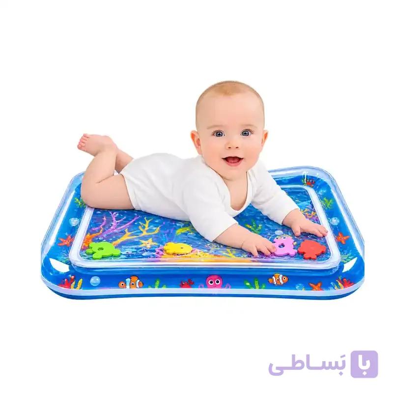 تشک بازی آبی کودک — تصویر 1