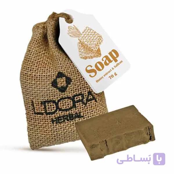 صابون گیاهی عسل زعفران