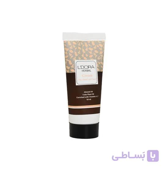 کرم نرم کننده دست صورت هربال لدورا50میل