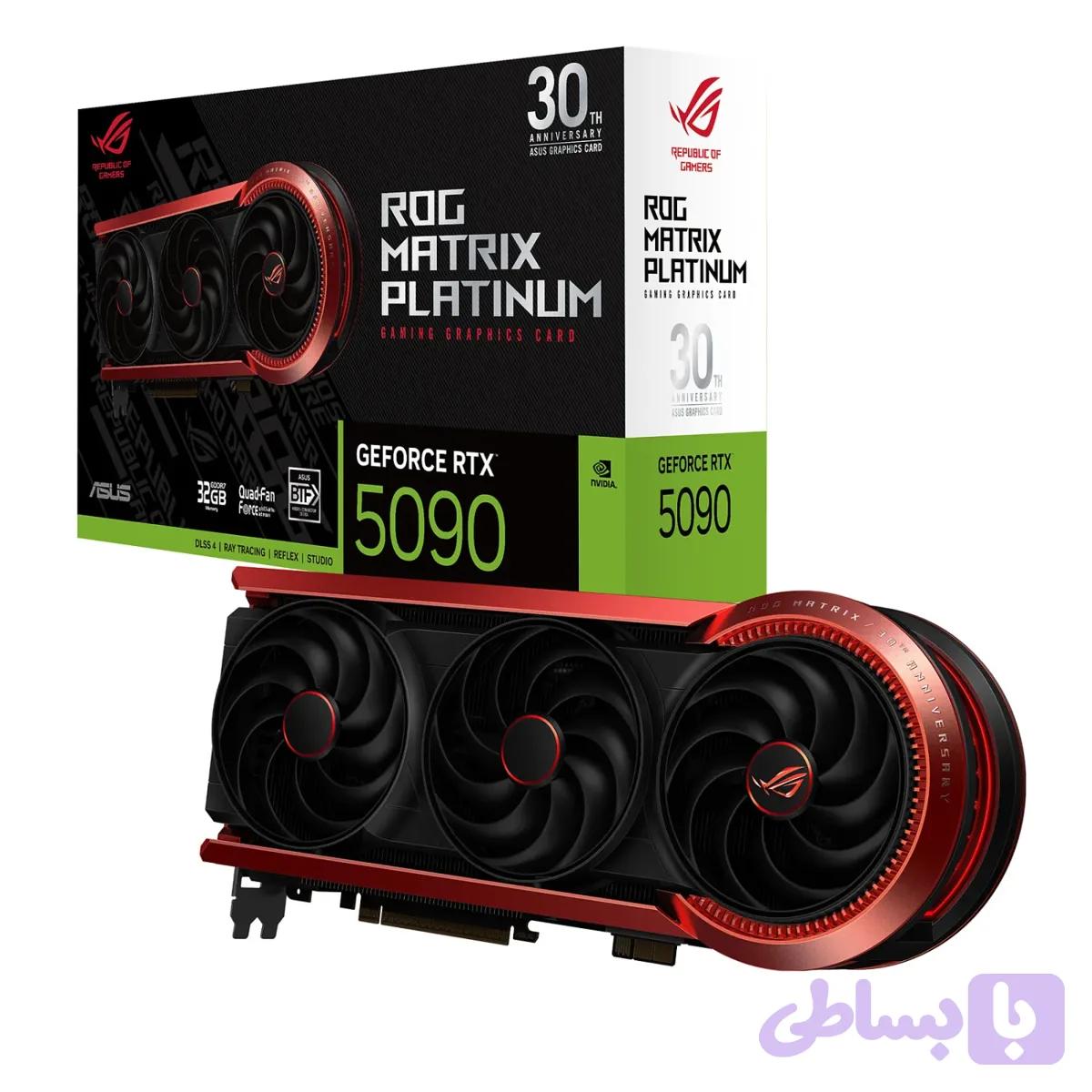 کارت گرافیک ASUS ROG Matrix Platinum RTX 5090 32GB — تصویر 1
