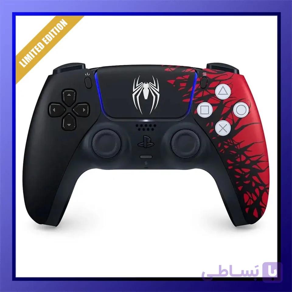 دسته بازی دوال سنس DualSense برای PS5 طرح Spider Man 2