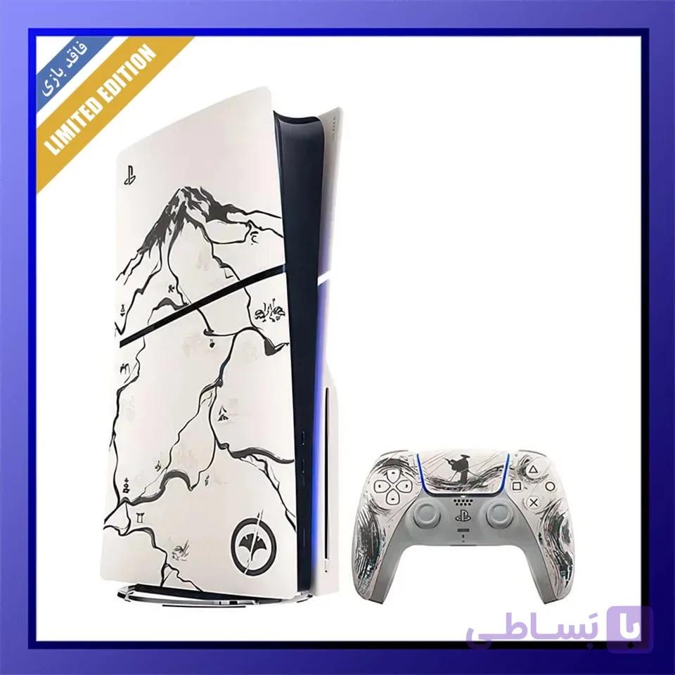 کنسول بازی پلی استیشن 5 اسلیم (PS5 Slim Standard Edition) باندل Ghost of Yotei Black Limited Edition