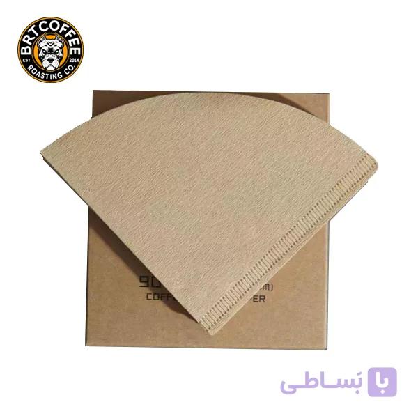 فیلتر قهوه v60 ژاپنی سایز 02 رنگ طبیعی برند Muvna — تصویر 1