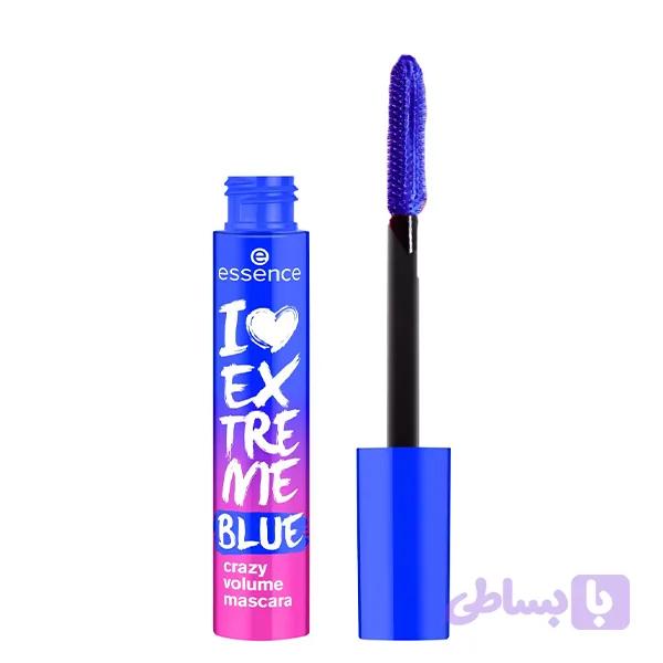 ریمل آبی اسنس Essence I Love Extreme Mascara Blue