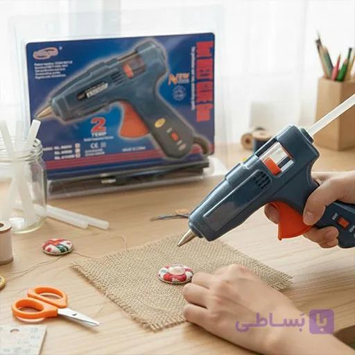 تفنگ حرارتی 100/60 | خرید دستگاه چسب حرارتی حرفه‌ای و خانگی — تصویر 1
