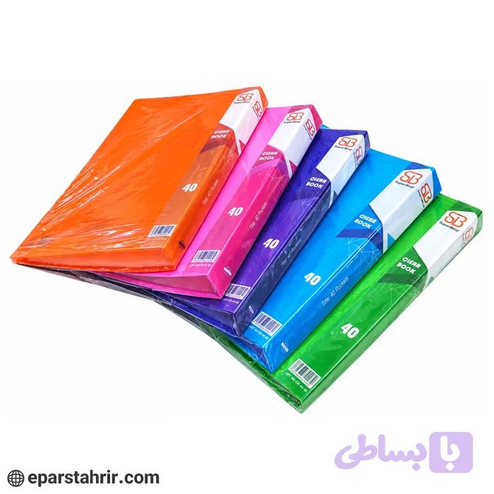 کلیربوک سوپربایند 40 برگ — تصویر 1