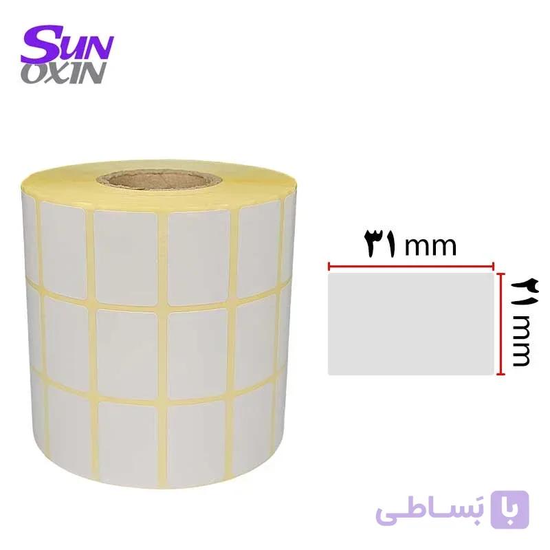 لیبل کاغذی 21*31*6000