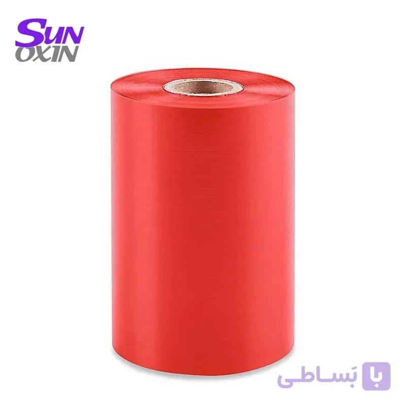 ریبون قرمز وکس رزین 110*300 — تصویر 1