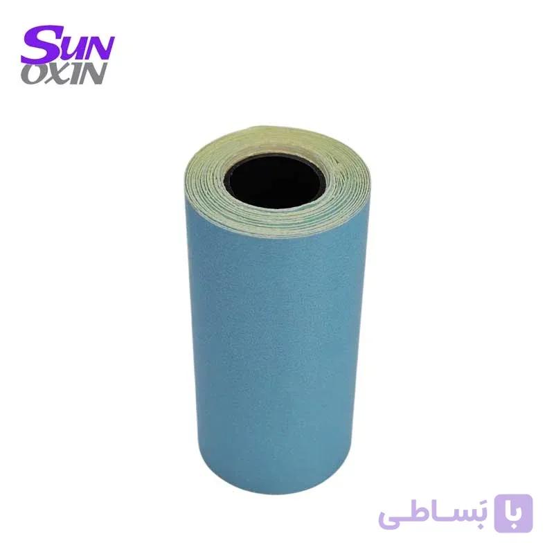 لیبل حرارتی یکپارچه 55 میلیمتری آبی