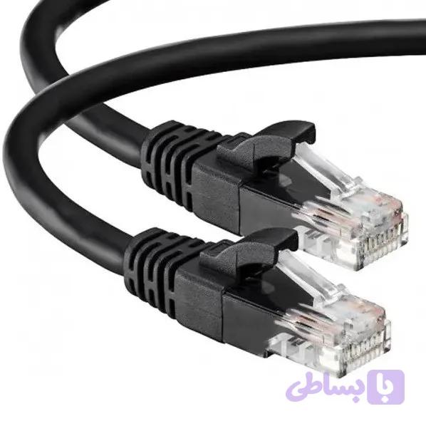 کابل شبکه d-net cat6 5m مشکي