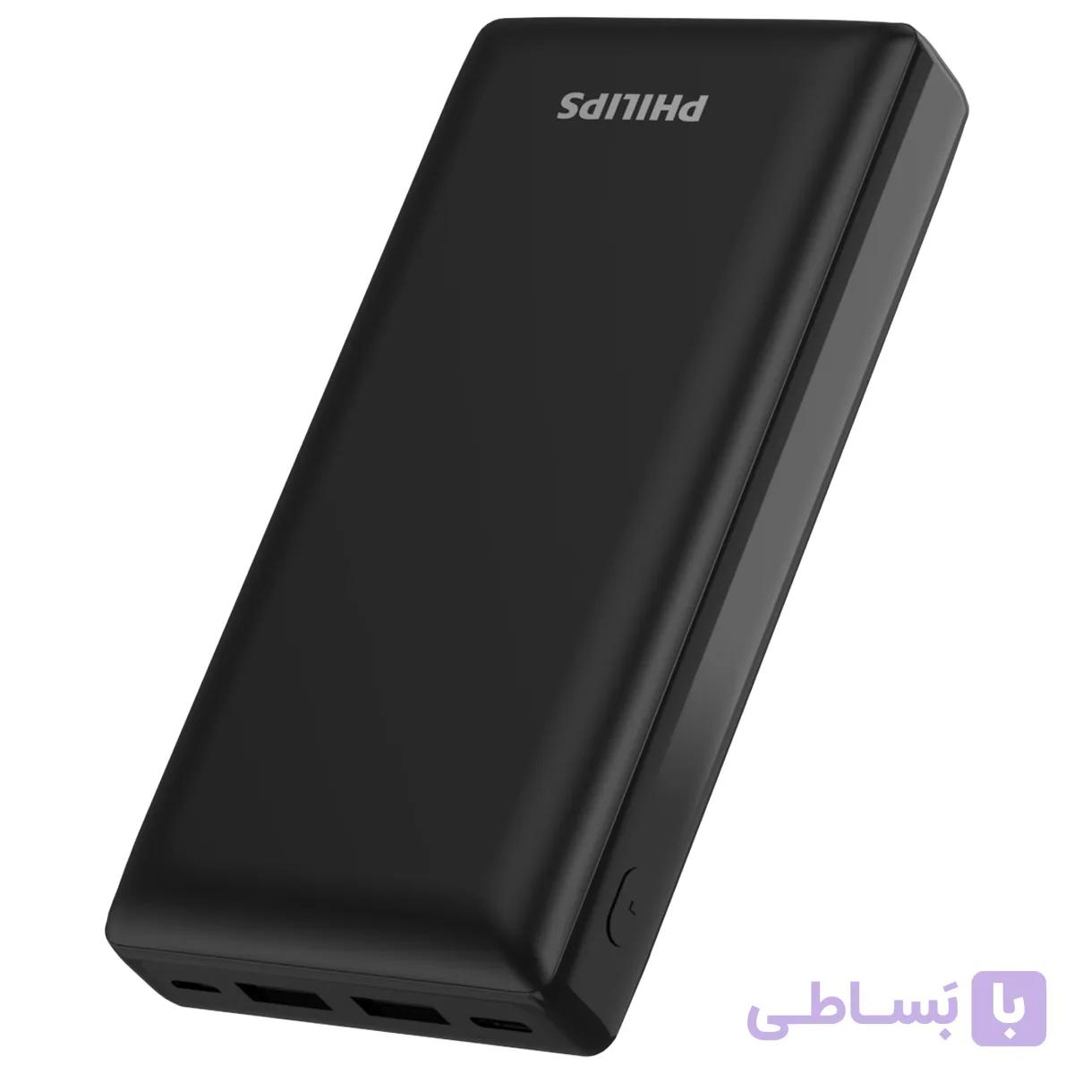 پاور بانک 20000 فیلیپس PHILIPS مدل 7721C توان 20 وات گارانتی 24 ماهه سی آوا — تصویر 1