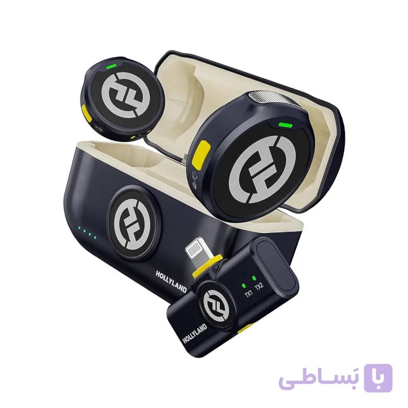 میکروفن یقه ای هالی لند Hollyland LARK M2 for iPhone — تصویر 1