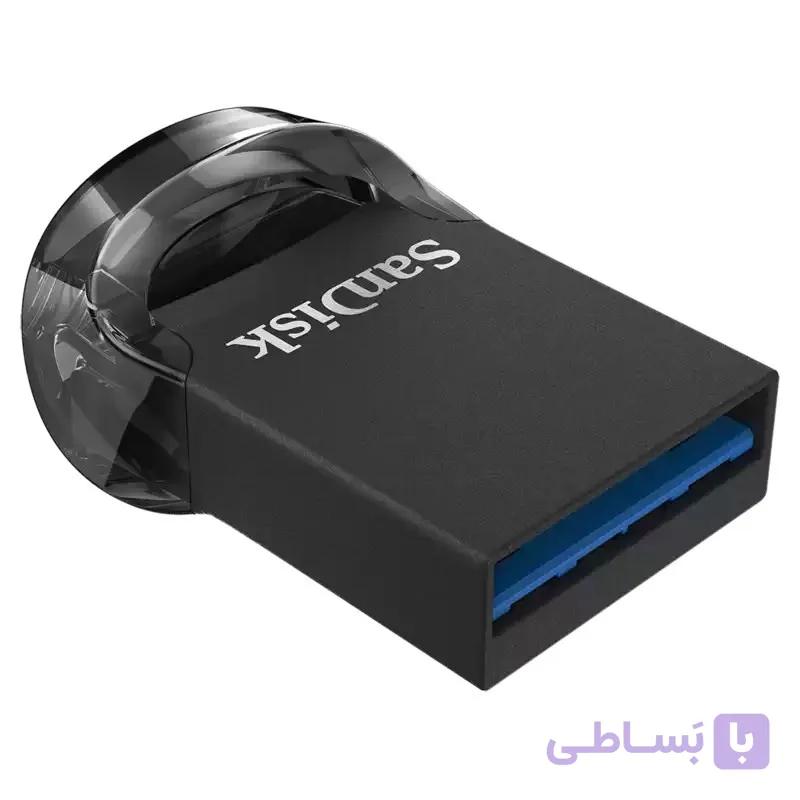 فلش مموری سن دیسک مدل Ultra Fit با ظرفیت ۶۴ گیگابایت USB 3.2