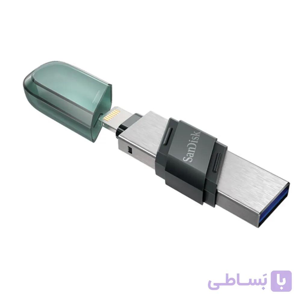 فلش مموری سن دیسک مدل iXpand Flash Drive Go ظرفیت 128 گیگابایت — تصویر 1