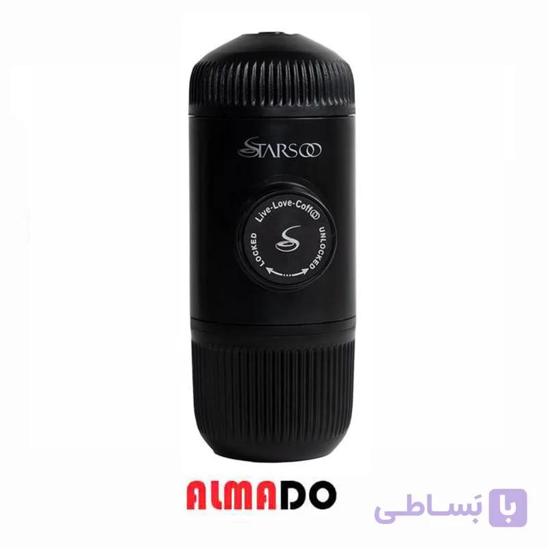اسپرسوساز سفری استارسو مدل Nanopresso مشکی مرغوب — تصویر 1