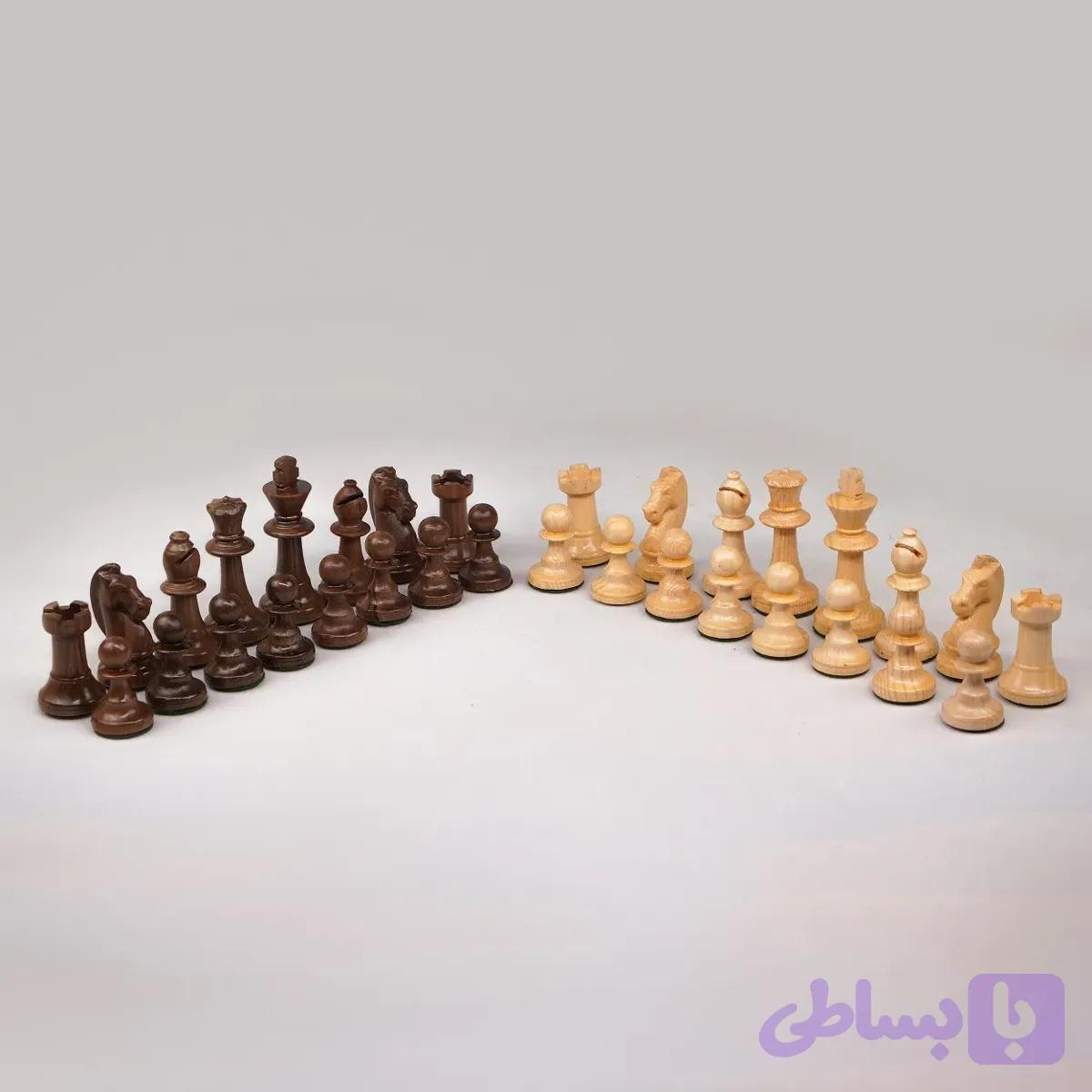 مهره شطرنج مدل چوبی IR