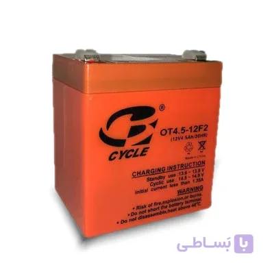 باتری 4.5 آمپر سایکل 12ولت