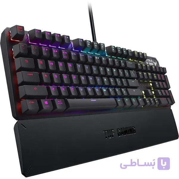 کیبورد گیمینگ ASUS TUF K3 Mechanical Gaming Keyboard - Linear Red Switches