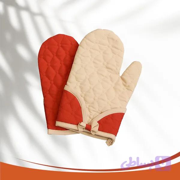 دستکش آشپزخانه طرح گلبرگ — تصویر 1