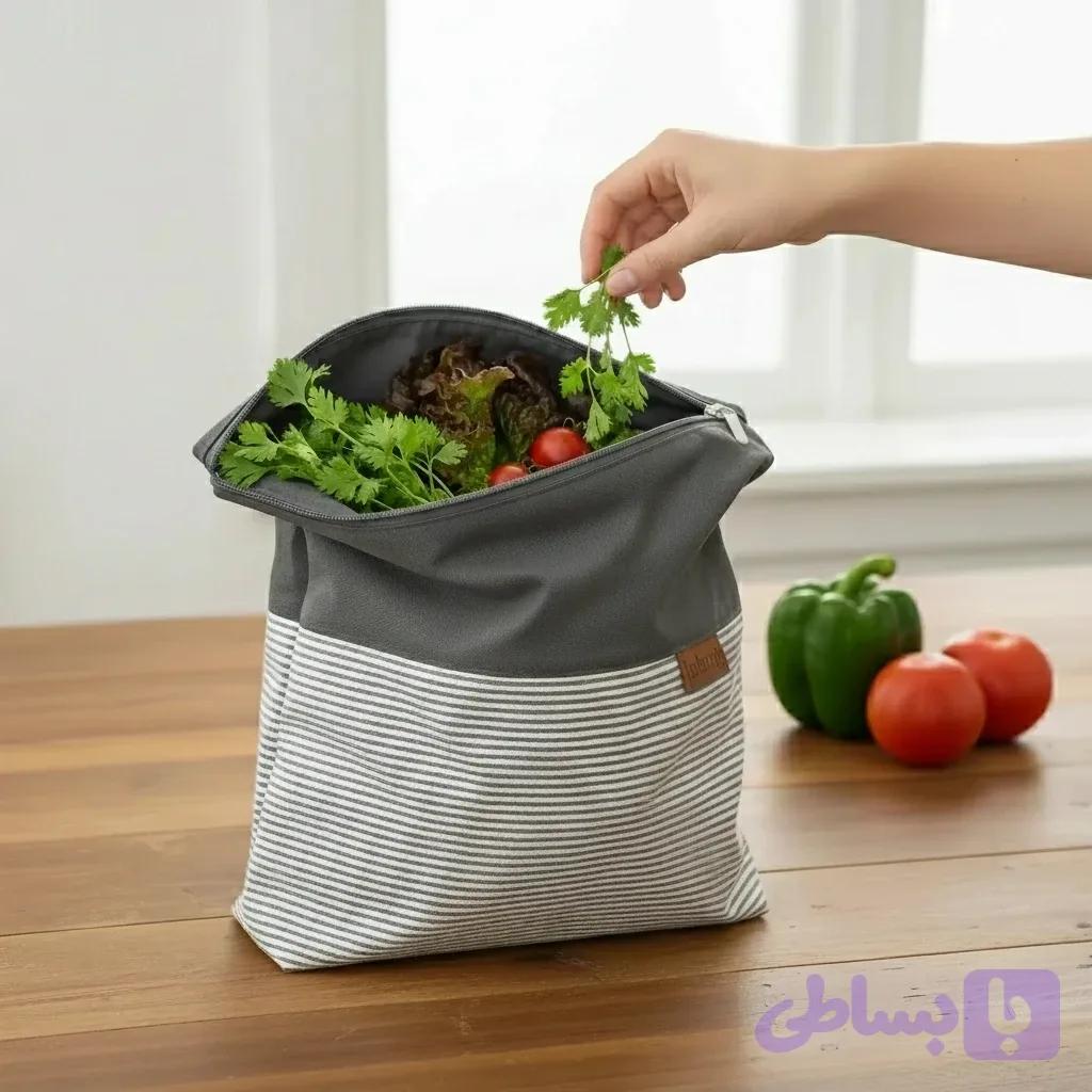 کیسه سبزی طرح چمن — تصویر 1