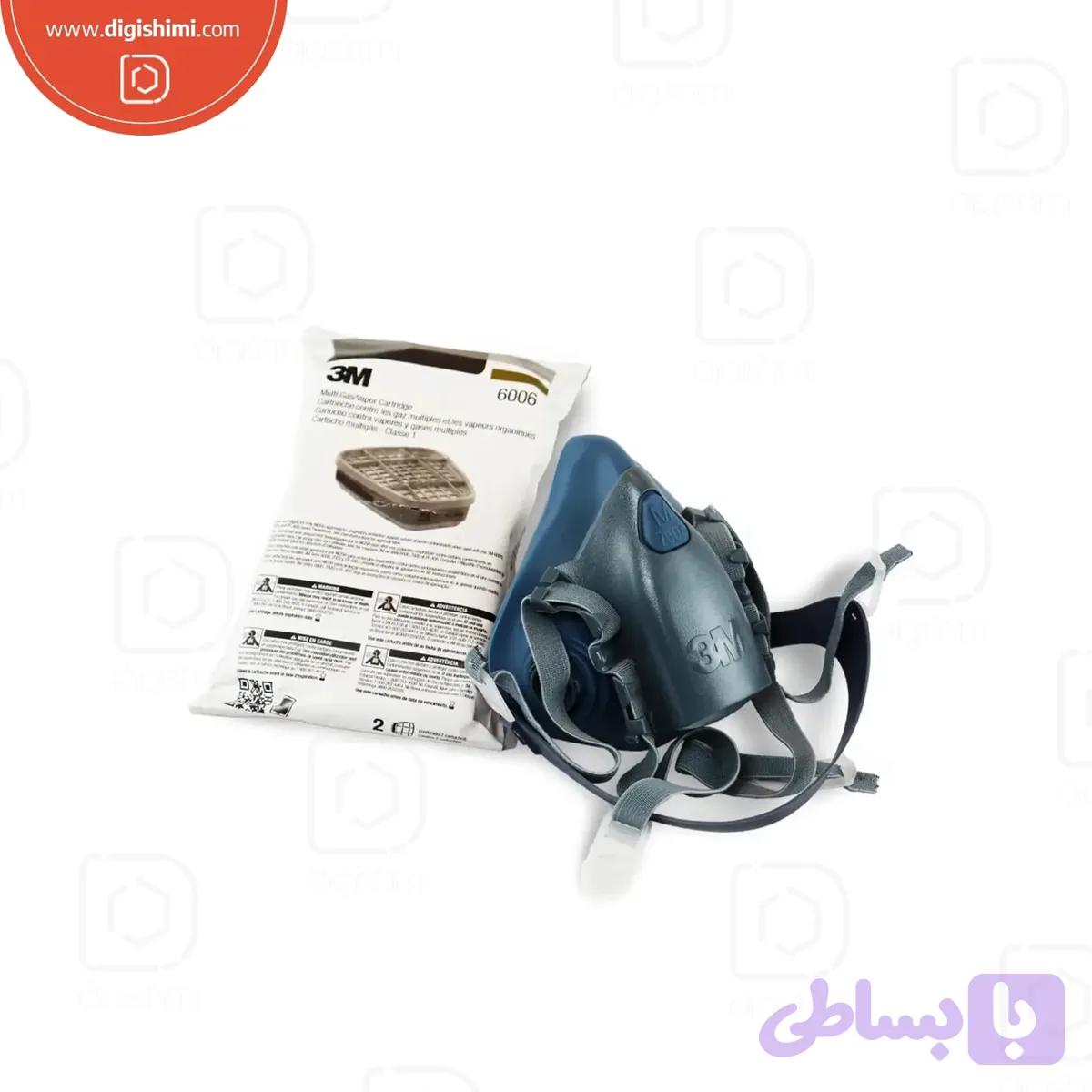 ماسک شیمیایی نیم صورت 3M