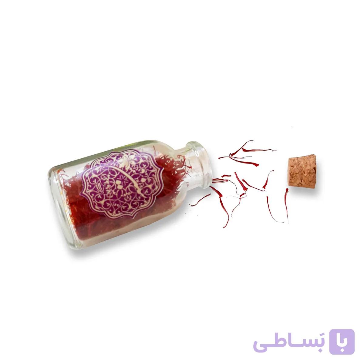 زعفران سرگل یک مثقالی چوب پنبه‌ای سین — تصویر 1