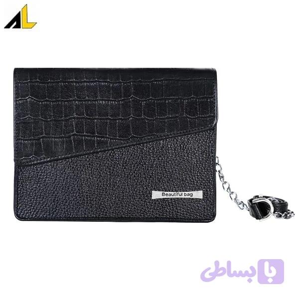 کیف دوشی چرم طبیعی کد ALZ184 — تصویر 1