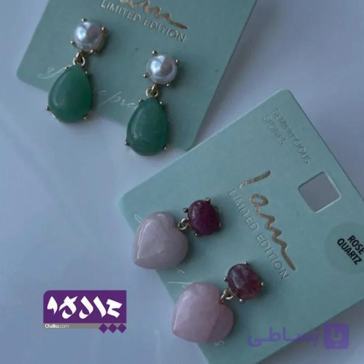 گوشواره قلبی آویز