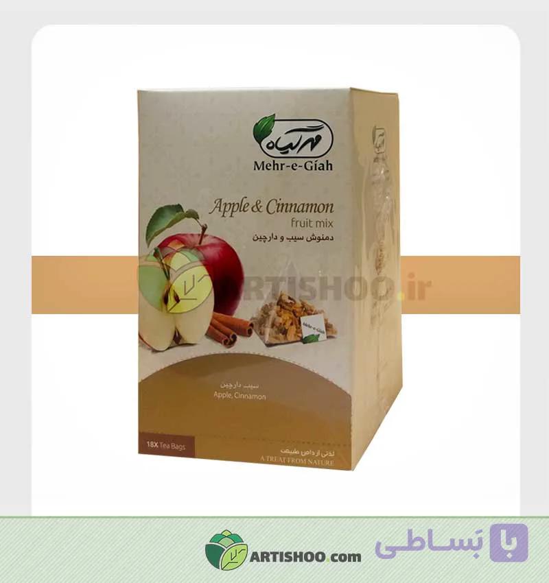 دمنوش سیب و دارچین